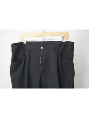 Rota Solid Black Wool Blend Mens Dress Pants Sz 54 EU BRAND NEW
